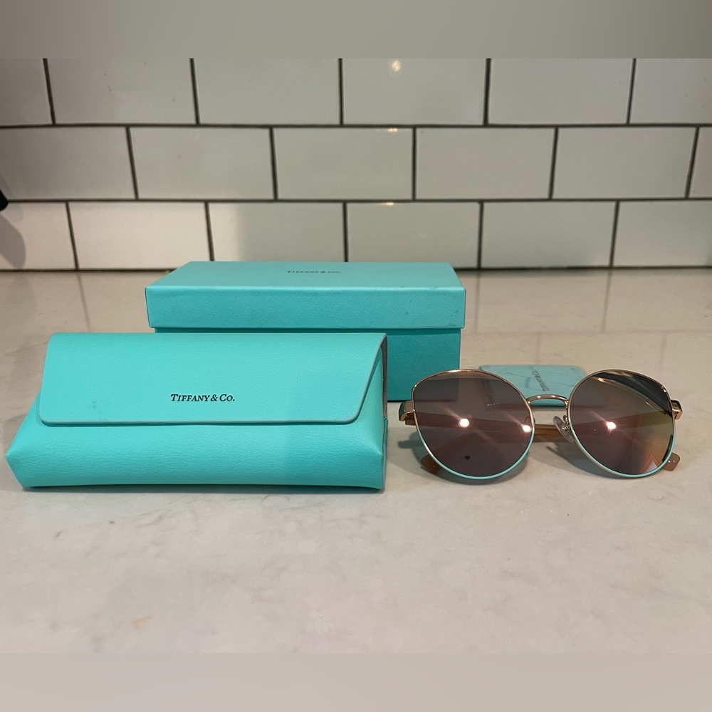 Tiffany & Co. Cat eye sunglasses.